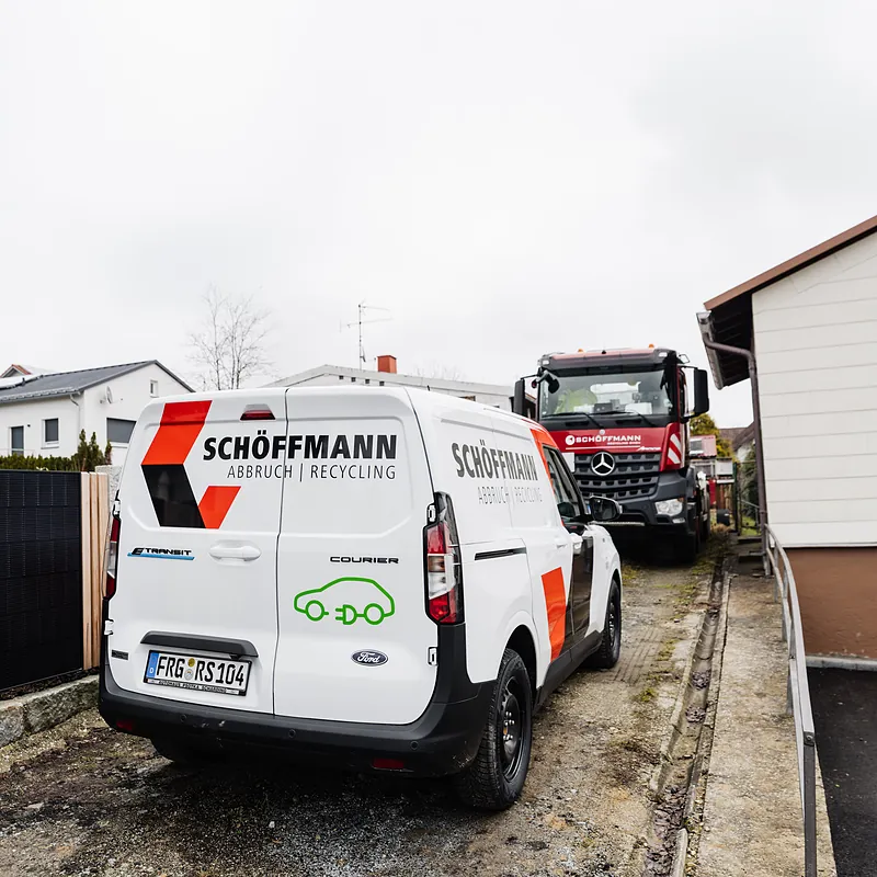 Servicefahrzeuge der Schöffmann Recycling GmbH